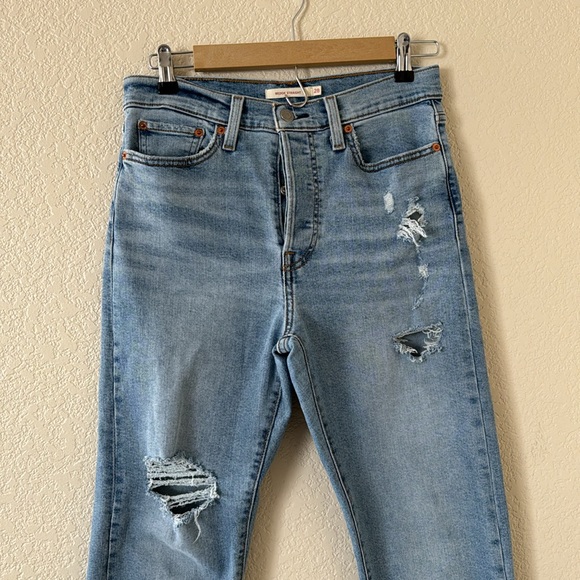 Levi’s Wedgie Straight Jeans Size 28 - Picture 2 of 13